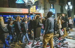 Приток беженцев в Барселону резко увеличился